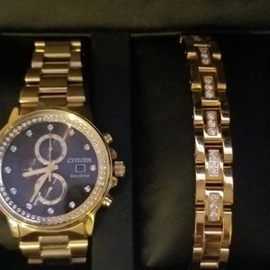 Citizen Men's Watch Boxed Set Nighthawk Chronograp